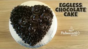 پخت کیک-تهیه کیک شکلاتی- بدون کره و تخم مرغ