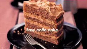 دسر-تهیه کیک قهوه لذیذ و آسان