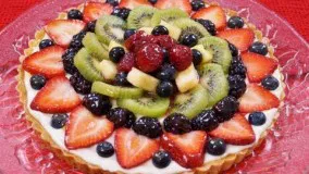 پخت کیک-تهیه تارت میوه 