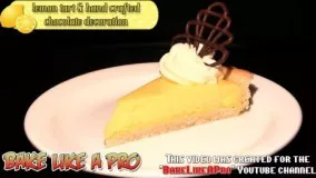 پخت کیک-تهیه تارت لیمو