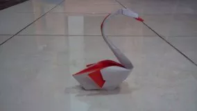 How to make Origami swan (hoang tien ggquyet)