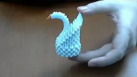 3D origami  small swggan tutgorial ( model 1)