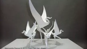 How to fold Origami Immortal Crane 摺紙萬壽仙鶴教學 ( Kade Chan )