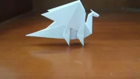 origami dragon - how to make moutain dragon