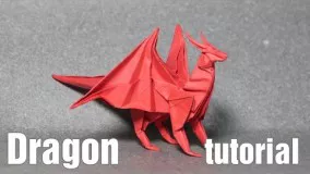 Origami Dragon 3.0 tutorial - DIY (Henry Phạm)