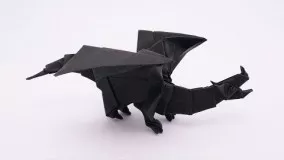 Origami Devil Dragon v2 (Jo Nakashima)