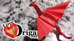 How To Make an Origami Dragon