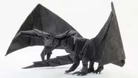 How to make an Origami Darkness Dragon 2.0 (Tadashi Mori)