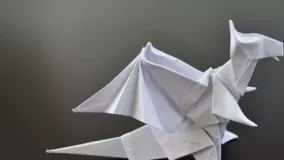 Origami: Dragon (Jo Nakashima) - Instructions in English (BR)