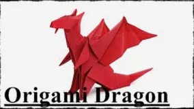 How to Make a Paper Dragon That can Fly Easy | Origami Dragon