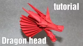 Best Origami Dragon Head tutorial - DIY (Henry Phạm)
