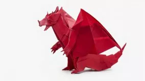 Origami Devil Dragon (Jo Nakashima)