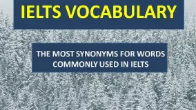 IELTS Vocabulary band 8| SYNONYMS FOR WORDS COMMONLY USED IN IELTS