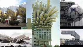 کلیپ های عجیب و جالب-10 تا از عجیب ترین ساختمان ها و بناهای جهان