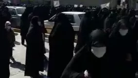 راه پیمایی اعتراضی به کشف حجاب در نجف آباد (2)