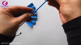 آموزش ساخت 6 مدل پروانه کاغذی زیبا