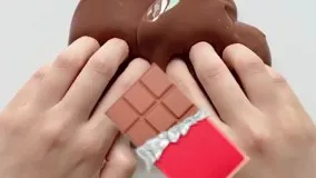 اسلایم شکلاتی