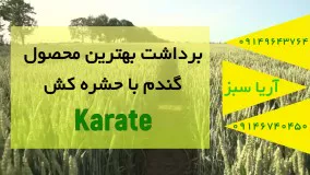 حشره کش خارجی و تضمینی کاراته، دفع قطعی آفات در مزارع | Karate