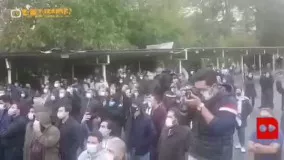 حضور جمعی از مردم در بهشت زهرا(س) برای بدرقه با استاد محمدرضا شجریان