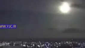 انفجار ترسناک یک جسم نورانی در آسمان ژاپن
