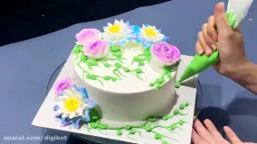 مدل و ایدهای جالب برای کیک آرایی در خانه