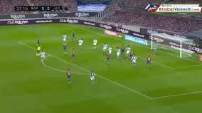 خلاصه بازی بارسلونا ۱-۰ لوانته