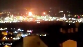 آتش‌ سوزی در پالایشگاه نفتی حیفا