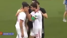 اشک طارمی در بازی ایران - پرتغال سوژه شد