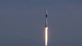 موشک فالکون ۹ شرکت اسپیس‌ اکس به فضا پرتاب شد⁣