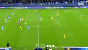 خلاصه بازی ناپولی 1 - بارسلونا 1