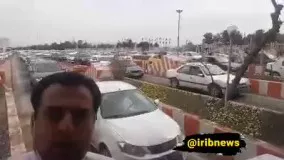 ترافیک سنگین در مسیر رفت آزادراه تهران - قم!