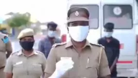 درس عبرت کرونایی پلیس هند!