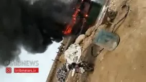 آتش‌سوزی 3 لنج صیادی در بندر مقام