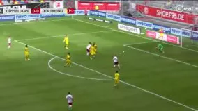 خلاصه بازی فورتنا دوسلدورف 0 - بورسیا دورتموند 1