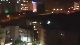 ویدئوی نور مشکوک در تهران