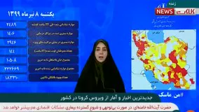 آخرین اخبار و آمار ویروس کرونا در ایران (99/4/8)