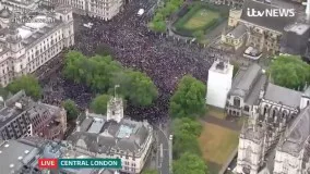 تجمع گسترده مردم انگلیس علیه تبعیض نژادی