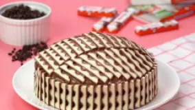 تزیین کیک  شکلاتی سریع و آسان : شیک ترین کیک های شکلاتی
