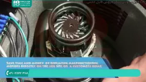 آموزش تعمیر موتور جارو برقی