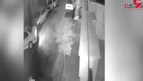 لحظه سرقت شبانه از خانه زن تهرانی