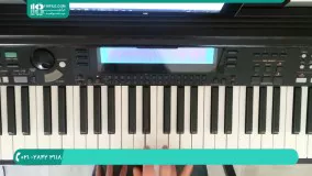 نواختن ساز پیانو به صورت ساده