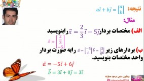 تدریس درس۳ از فصل۵ ریاضی هشتم :بردار های واحد مختصات