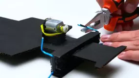 کار دستی ساخت ماشین جیپ کارتنی