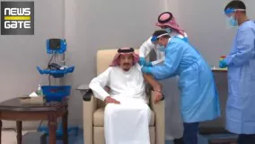 پادشاه سعودی هم واکسن زد