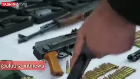 دستگیری اعضای باند قاچاق سلاح در البرز