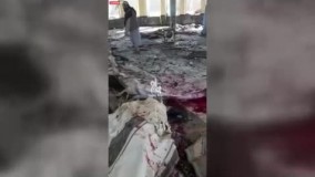 انفجار مرگبار در یک مسجد شیعیان در قندوز افغانستان ۱۶+