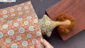 آموزش  عروسک تیلدا- آموزش ساخت عروسک-دامن برای عروسک تیلدا