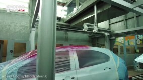 ربات اتوماتیک رنگ خودرو در سایپا