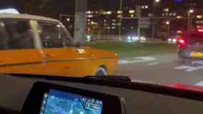خودروی نوستالژیک ایرانی ها در قلب آمستردام