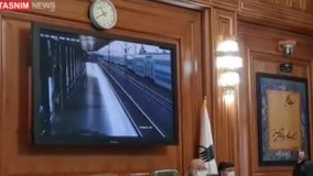 فیلم لحظه حادثه اخیر متروی تهران ـ کرج